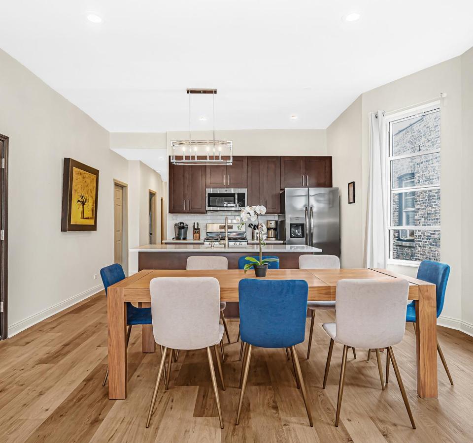 Spacious 5-Br Apt Next To Transit Free Parking Chicago Exterior foto